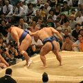 R9694 Nagoya - dohyo de sumo - Tosanoumi vs Tochiazuma