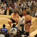 R9707 Nagoya - dohyo de sumo - Asashoryu le Yokozuna mongol
