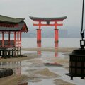 R9850 Miyajima - Torii du temple Itsukushima jinja