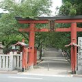 R0652 Nara - autel shinto sur la route du kohfuku-ji