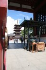 R0040 Temple shitennoji - porte principale