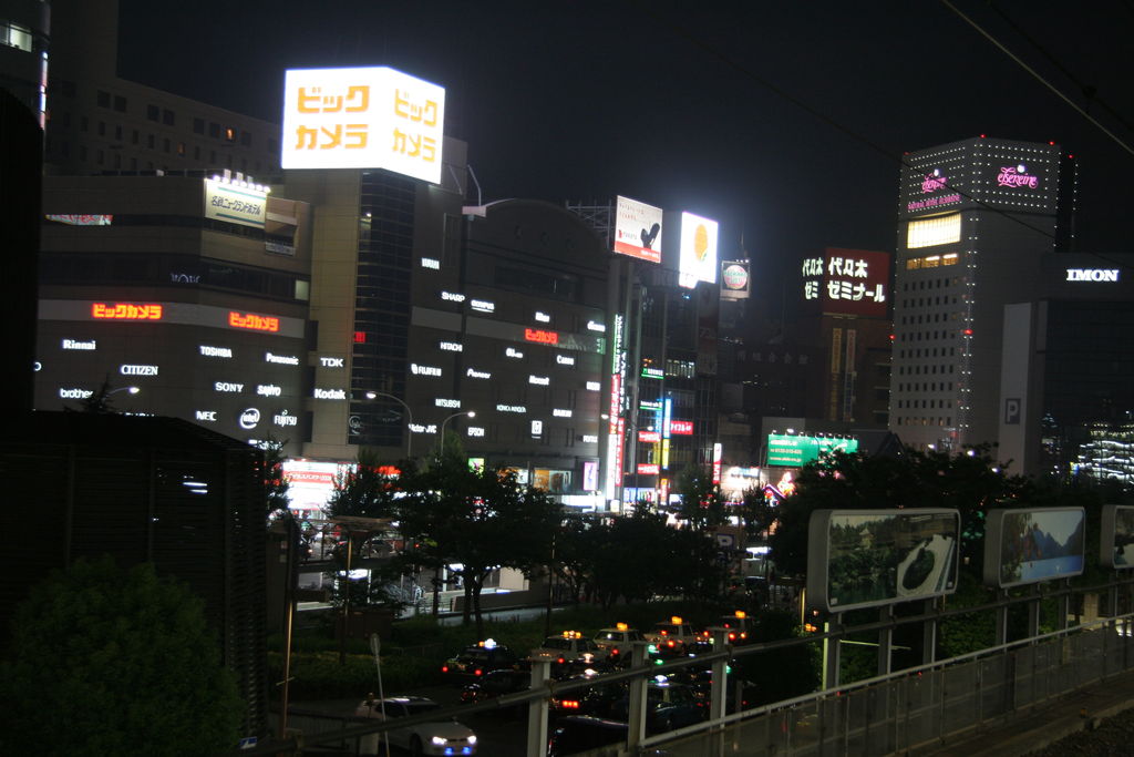 R0336 Nagoya - Biccamera de nuit