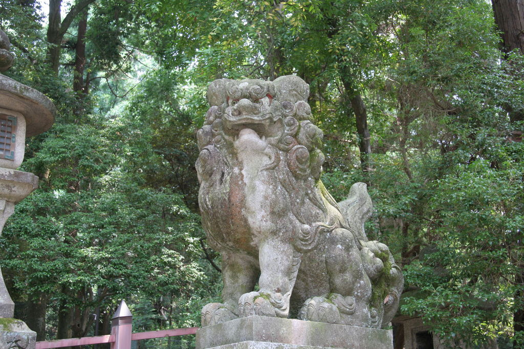 R0729 Nara - Kasuga Taisha - garde de l entree