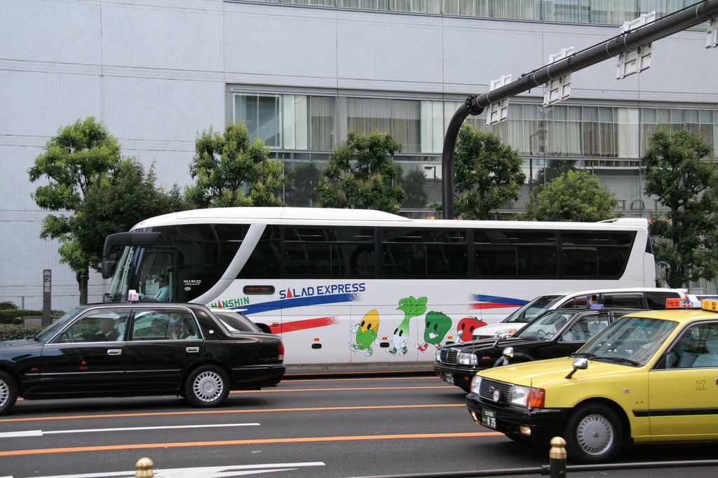 R0916 Osaka - Umeda bus salad express