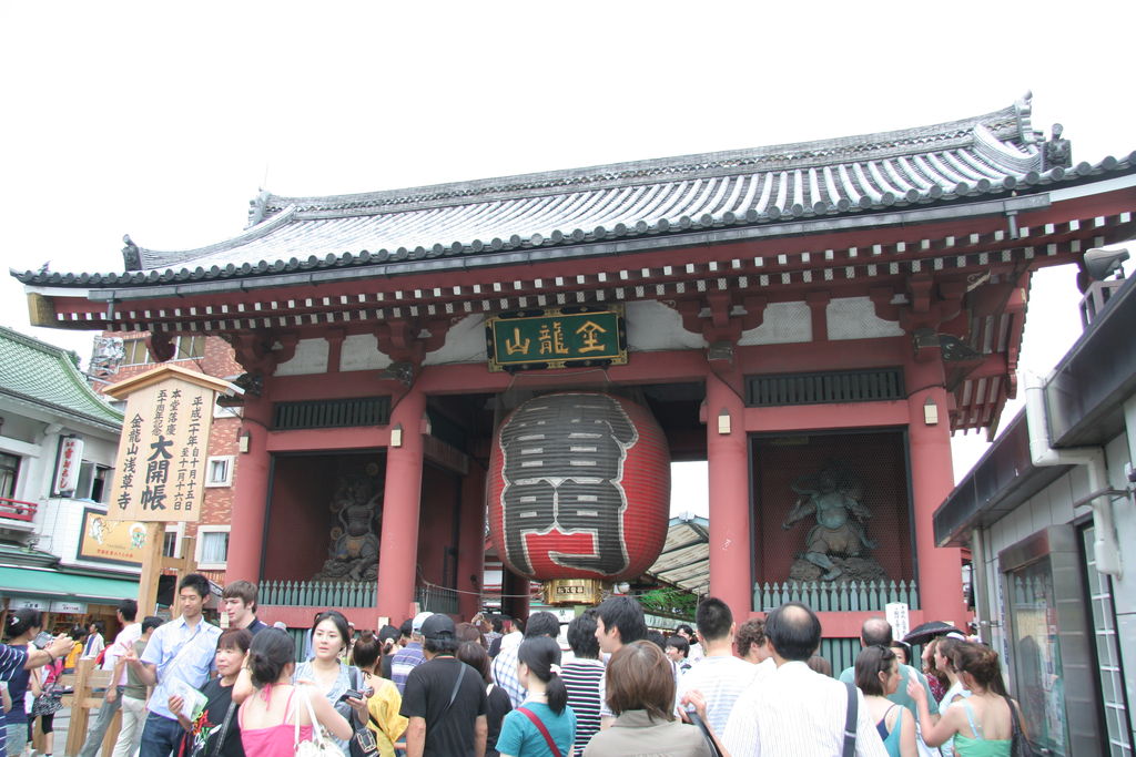 R0088 Tokyo - Asakusa - Porte du temple Senso ji