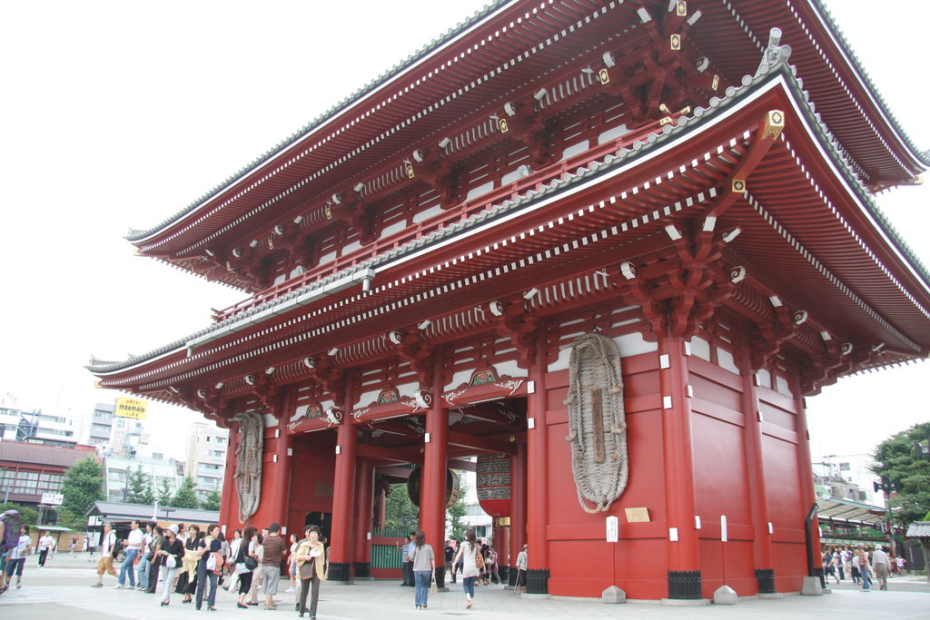 R0097 Tokyo - Asakusa - Seconde porte du temple Senso ji